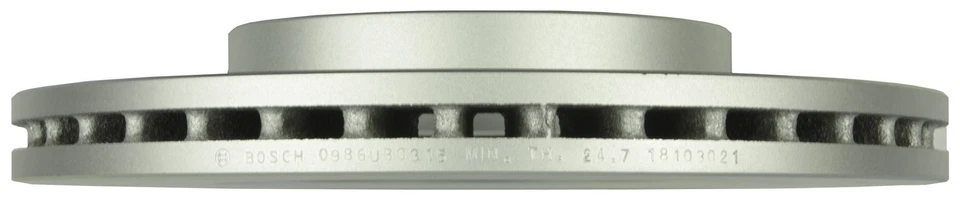 Rotor de freio a disco QuietCast Bosch 20010318 serve para 1999 Ford Windstar - Imagem 3 de 3