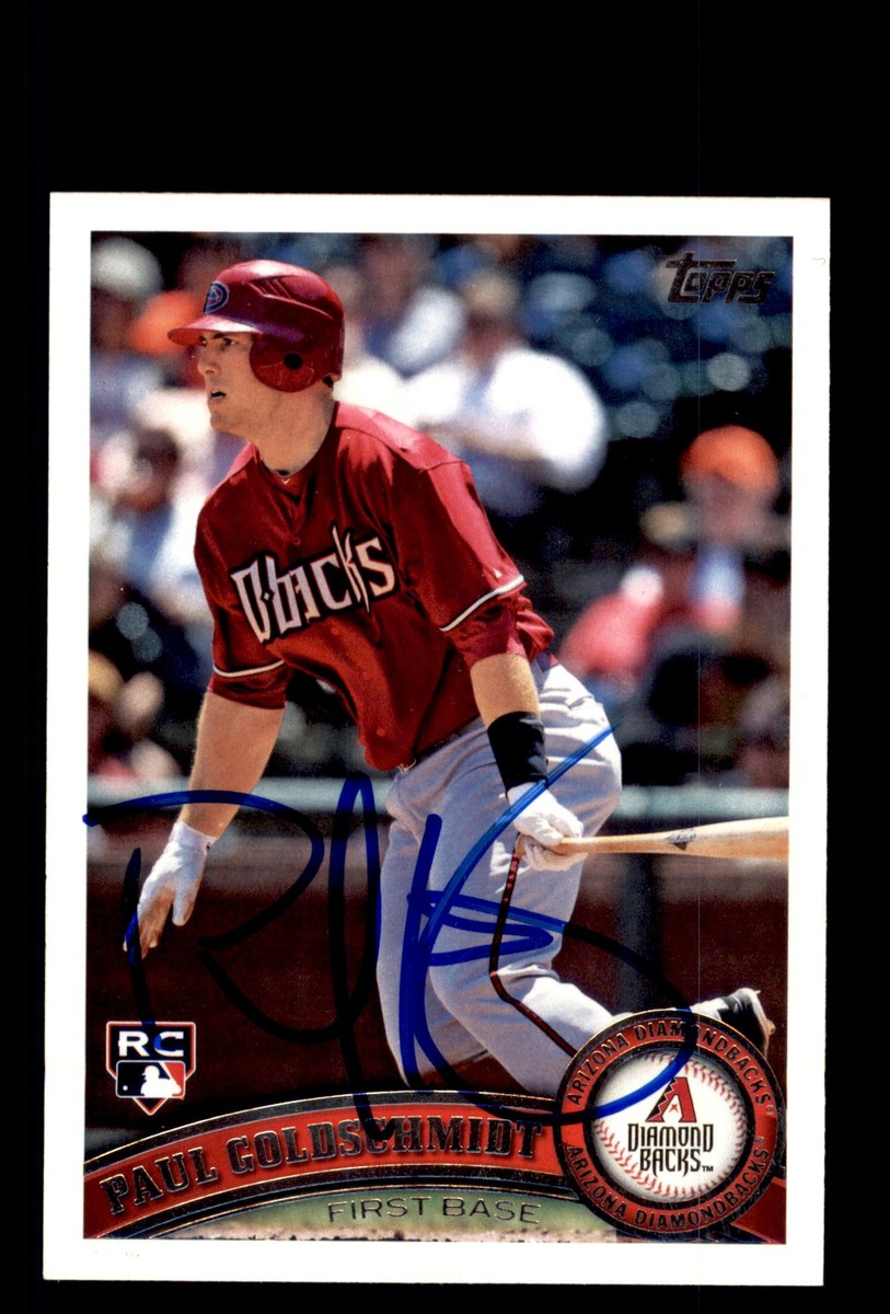 topps PAUL GOLDSCHMIDT5枚限定直筆サインカード PAUL GOLDSCHMIDT 5枚限定サインカード