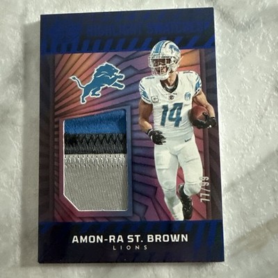 2024 Illusions - Highlight Swatches Amon-Ra St. Brown  Blue /99 Lions🔥🔥🔥