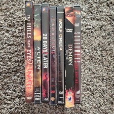 Horror Movies DVD Collection- Lot Of 7
