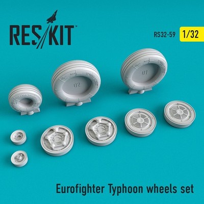 ResKit RS32-0059 - 1:32 Eurofighter Typhoon wheels set