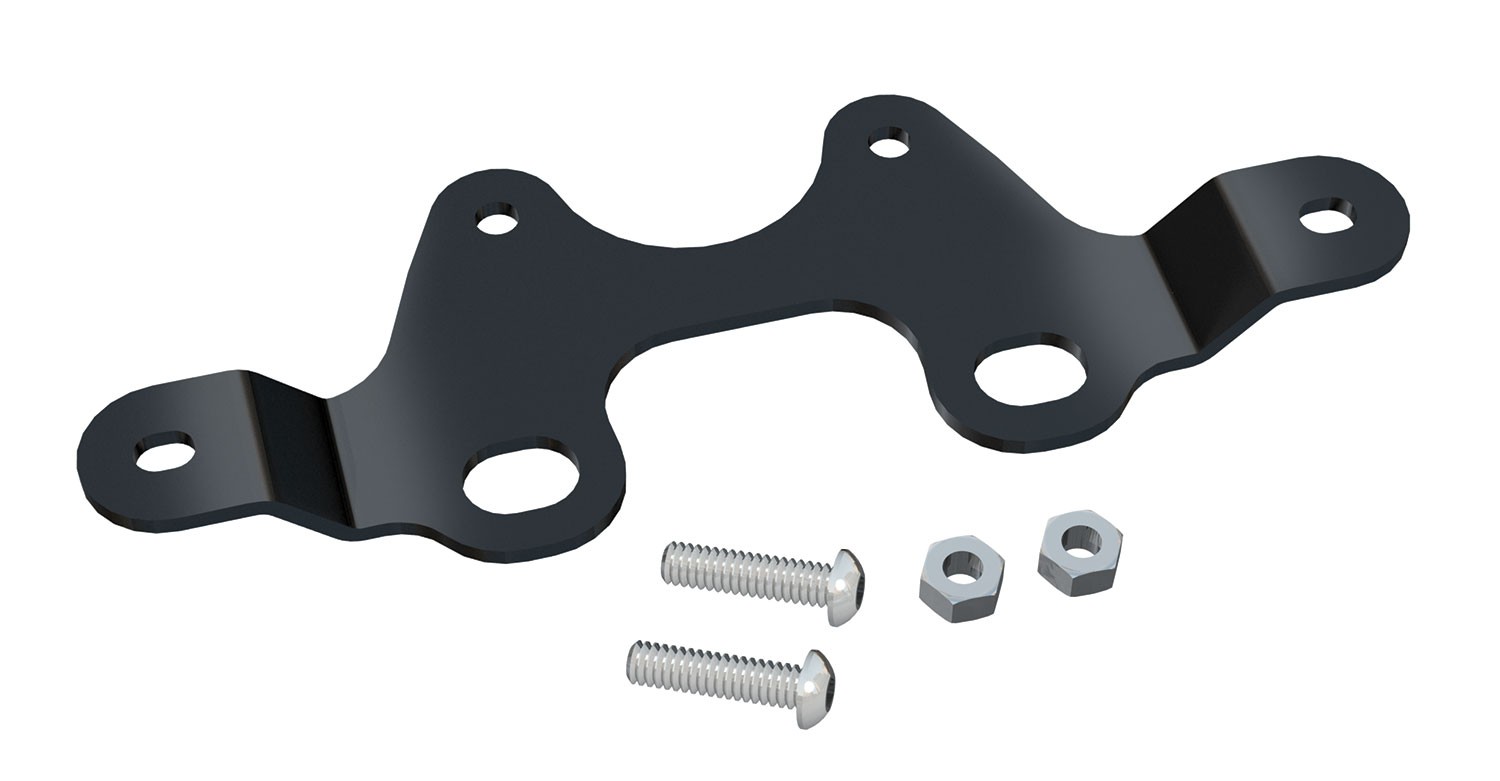 Kit support plaque et feu stop Jeep JK pour roue de secours sans écrous