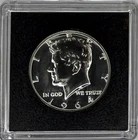 1964 KENNEDY TYPE ONE STRAIGHT G HALF, PREMIUM GEM, 90% SILVER, US PROOF COIN