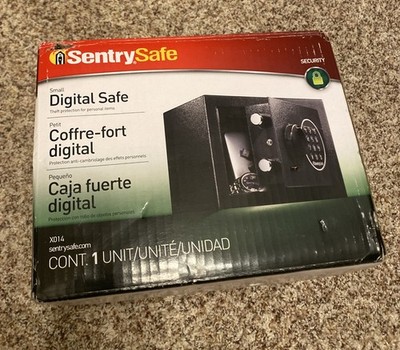 SentrySafe Black X014E Extra Small Security Safe Digital Lock