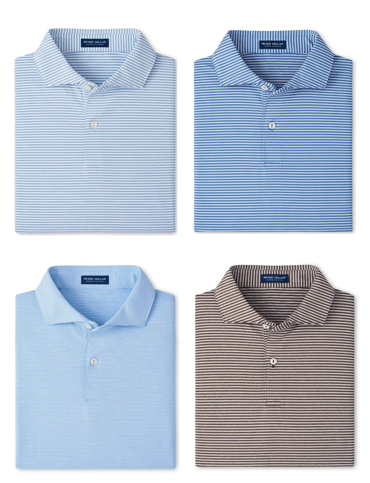NEW PETER MILLAR S/S AMBROSE PERFORMANCE JERSEY Polo GOLF SHIRT, PICK COLOR, MED