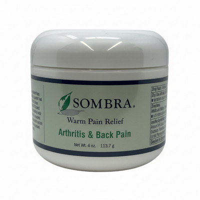 Sombra 4 Oz Warm Therapy Arthritis & Back Pain Reliever Gel