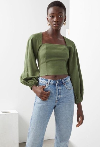 Women & Other Stories Shirt Khaki 38 / M / 46
