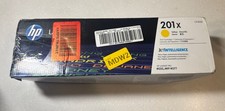 HP 201X Yellow high yield toner Used Good For Parts