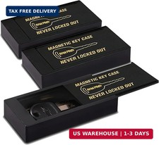 3x Hide A Key Magnetic Key Holder Key Box Car A Key Master Lock Key Holder HIDE