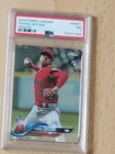 2018 Topps Chrome Update Shohei Ohtani rookie card RC HMT1 PSA 7 NEAR MINT
