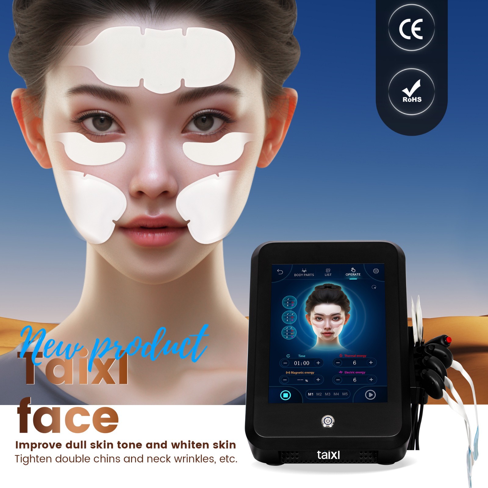2026 Face Lifting Facial Wrinkle Removal Rf Firming Skin Care Beauty Equipment