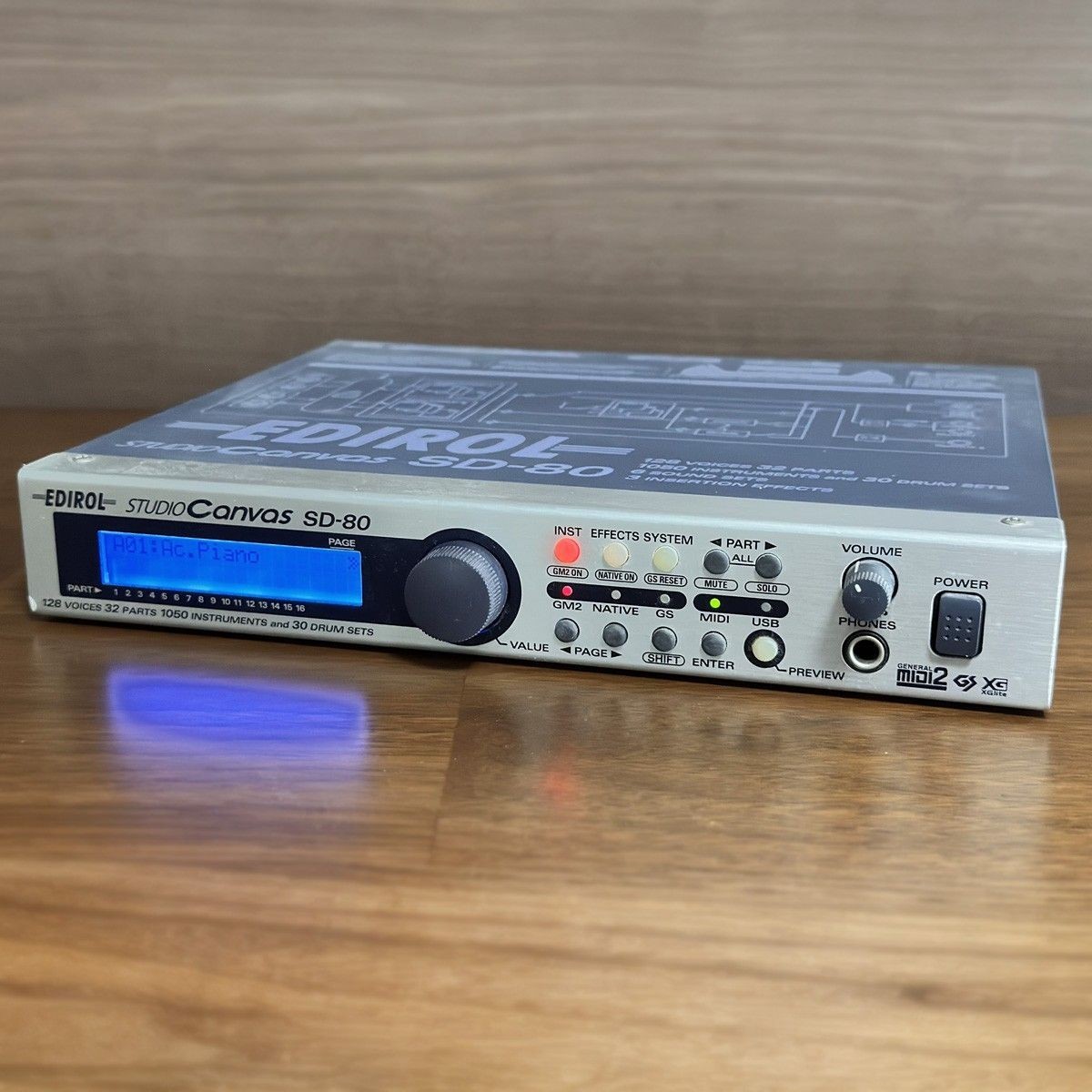 Roland Edirol SD-80 Studio Canvas 128-Voice USB Sound Module | eBay UK