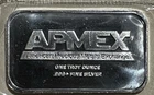 One Troy Ounce Fine Silver Bar 999 Bullion  American Precious Metal Exchange