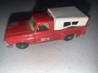 VINTAGE MATCHBOX LESNEY FORD PICK-UP NO.6 RED TRUCK WITH WHITE CANOPY ENGLAND
