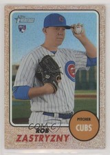 2017 Topps Heritage High Number Chrome Refractor /568 Rob Zastryzny #THC-537 j0u