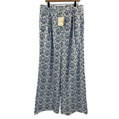 SHOW ME YOUR MUMU Rue Pants SZ Extra Large NWT Trousers Wide Leg Curvy Cottage