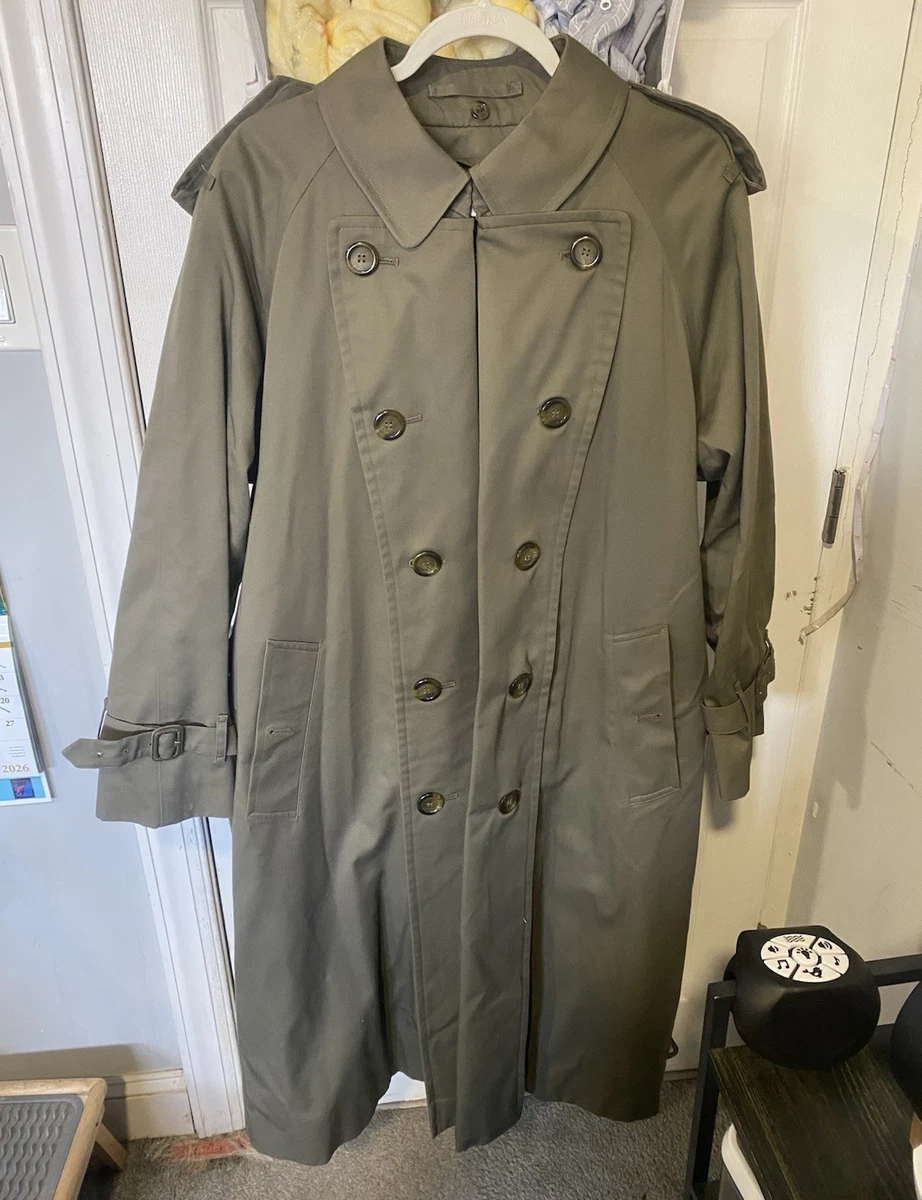 Burberry Trench Coat Men 44 for sale | eBay