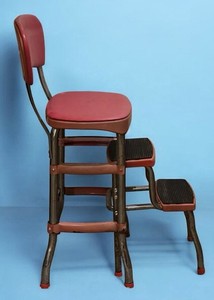 Vintage Chair Step Stool | eBay