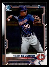 2021 Bowman Yunior Severino #BCP-140  Minnesota Twins