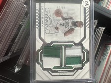 2022-23 Panini Flawless Jaylen Brown Dual Patch DPH-JAY /20 2 color