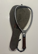 Vintage Marty Hogan Signature Comp Graphite RacQuetball Racquet Cowhide Grip