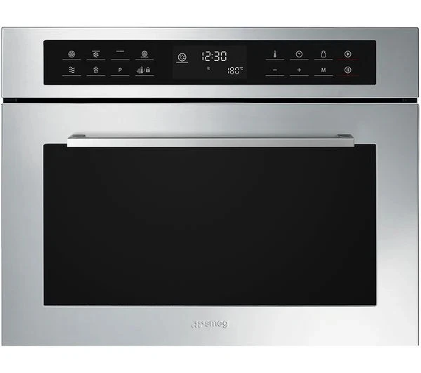 TieDex UK SMEG Cucina SF4400MCX1 Built-in Compact Combination Microwave -