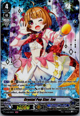 Crystal Pop Star, Eve (Hot Stamped) LIR V-EB11: Crystal Melody V-EB11/001EN MP