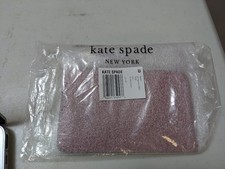 New Kate Spade Lucy Small Card Holder Wristlet, Pomegranate Color Pebble Leather
