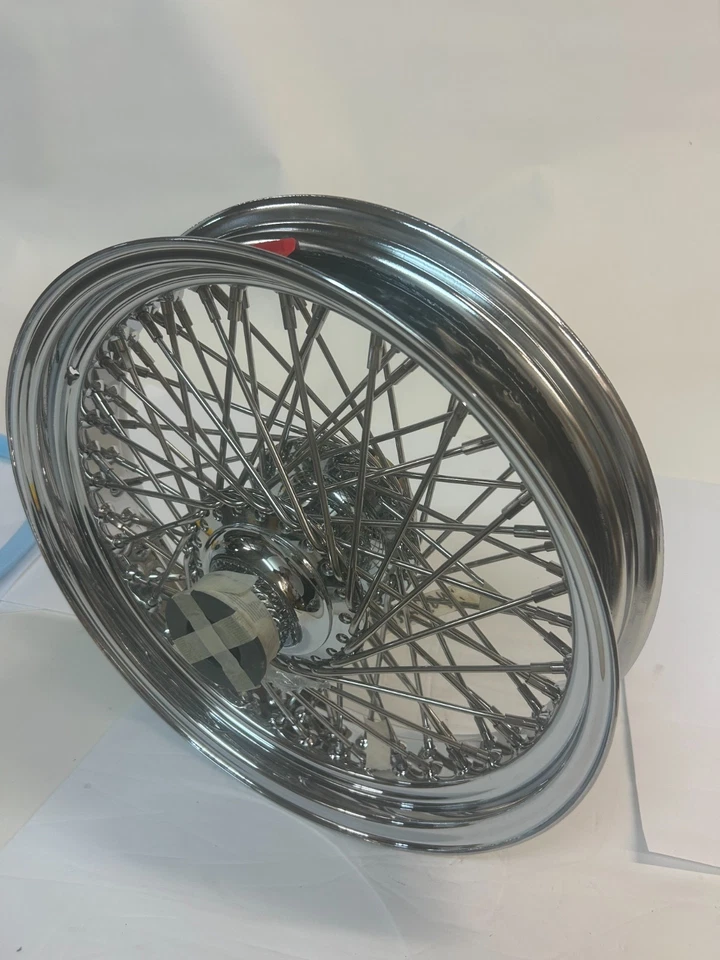 #9244 DNA 80 Spoke Front Wheel 16x3.5 Fits 86-99 FLST - Image 4 of 4