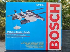 NEW BOSCH RA1054 DELUXE ROUTER GUIDE BOX IS SEALED