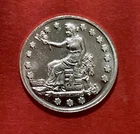 1 Gram Solid Silver Mini “US Trade Dollar”! Fine .999 Pure Silver!