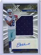 Jalen Tolbert 2022 Panini XR Rookie Xcellence Patch Auto #RXE-JT /99 Cowboys