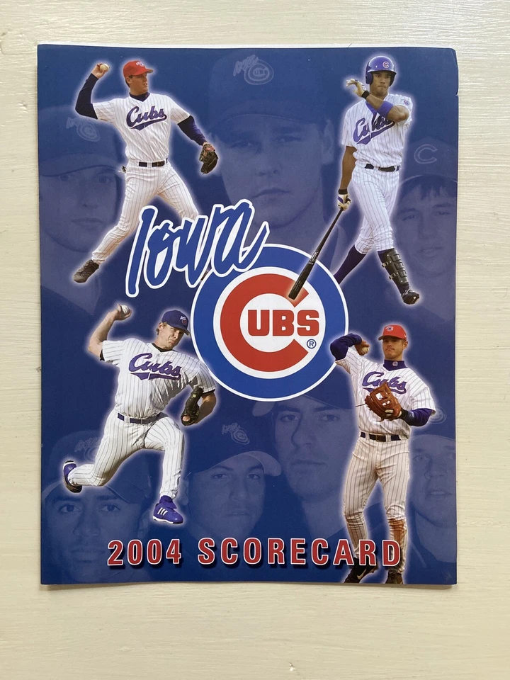 Iowa Cubs AAA 2004 Yearbook and Scorecard - Image 3 of 4