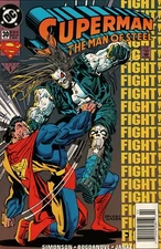 Superman: The Man of Steel #30 Newsstand Cover (1991-2003) DC