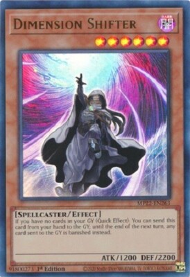 DIMENSION SHIFTER *** 1ST EDITION ULTRA RARE MP22-EN263 YUGIOH! | eBay