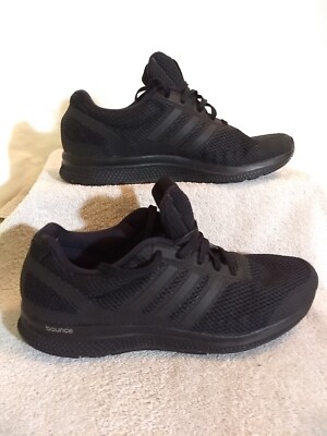 adidas Men's Mana Bounce Running Shoe Black 12
