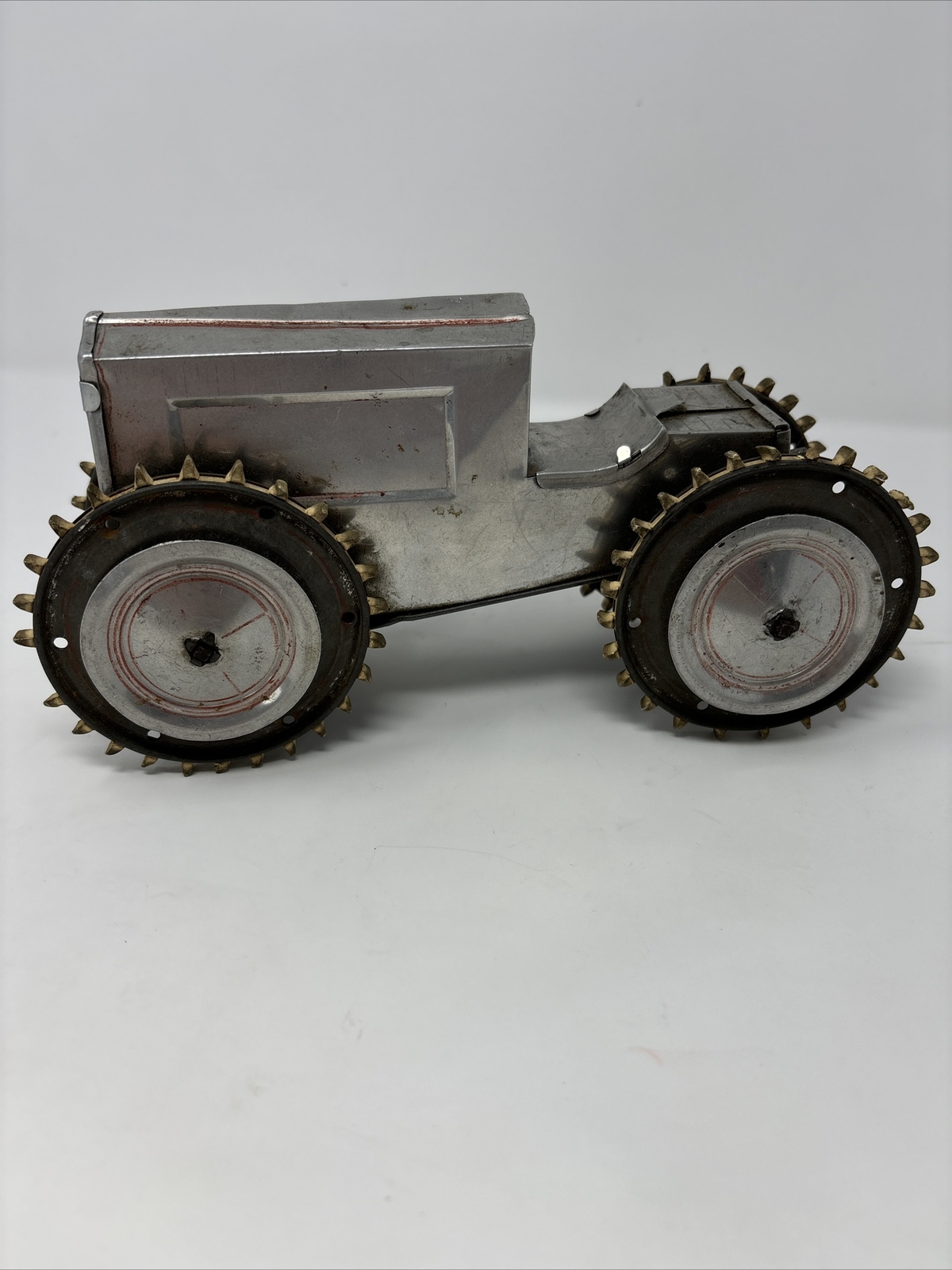 Antique Tin Toy Tractor Patent 1911 Pictures For Condition.