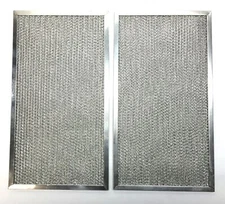 Research Products EZ Kleen 15-1/2"x8-1/2"x1/4" Range Mesh Filter Pack (2Pcs) NOS