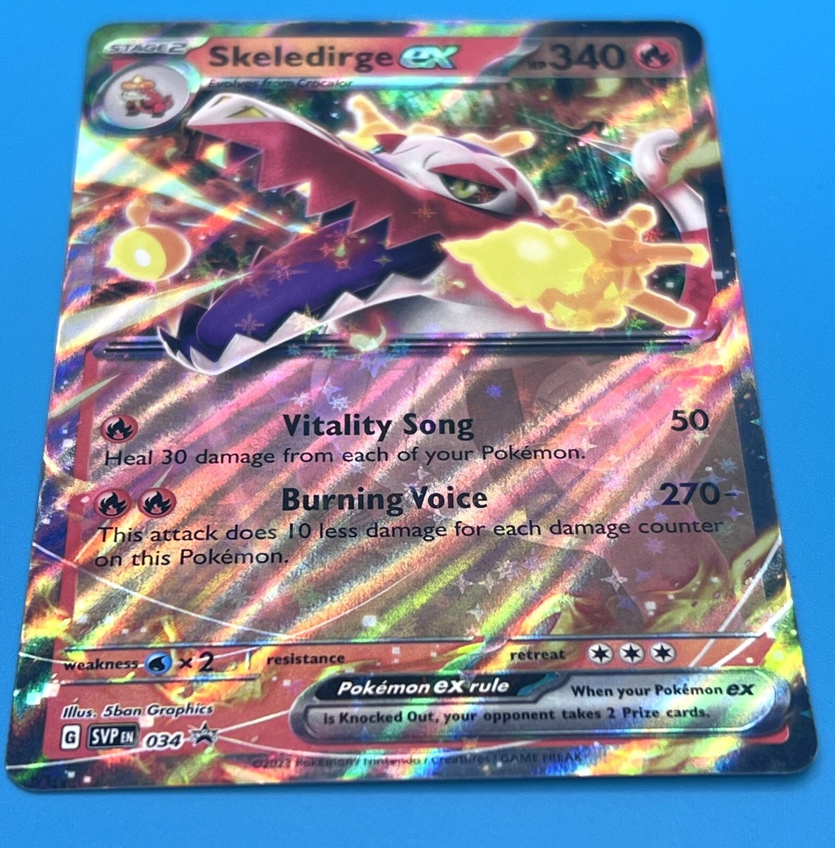 Skeledirge ex sv4 137 | Pokemon TCG POK Cartas