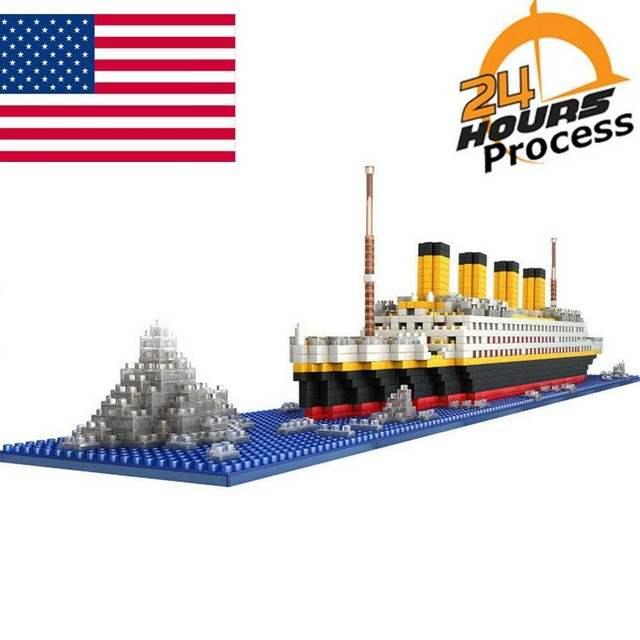 titanic lego ebay