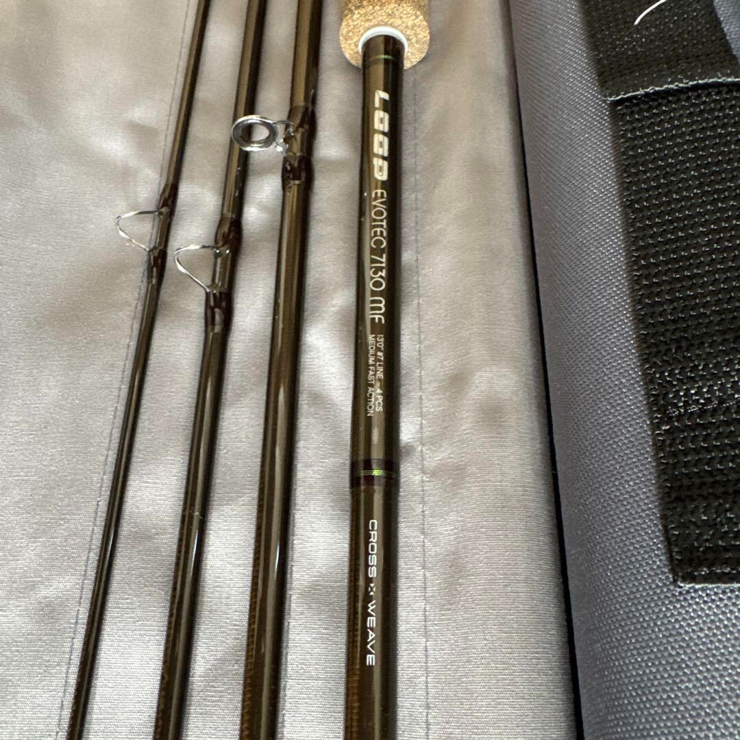 [新品] レアLOOP FLY ROD EVOTEC 7130-4MF Unused LOOP FLY ROD EVOTEC 7130-4MF Rubber Cork Grip Rare