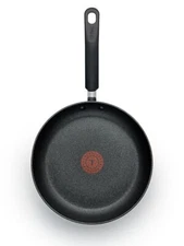T fal 8 Inch Black Nonstick Fry Pan with Heat Indicator and Vented Lid