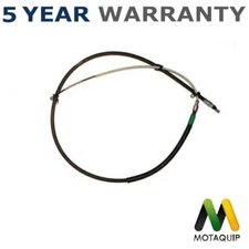 Motaquip Rear Right Hand Brake Cable Fits BMW 5 Series 2001-2010 + Other Models