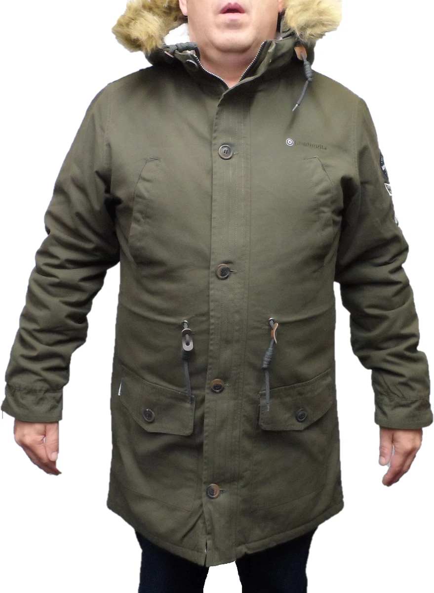 Lambretta Herren Retro Fischschwanz Parka
