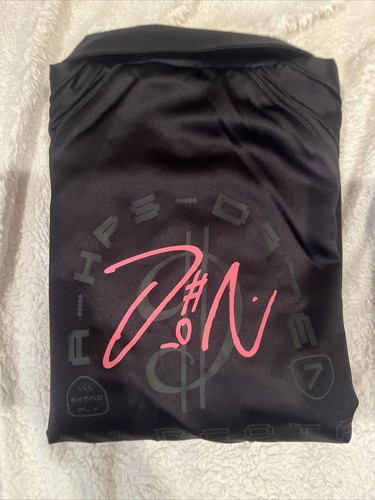 Black Adidas Dolla EP Bomber Jacket Size XL New W/Tags Black Pink Dame 7 - Picture 5 of 5
