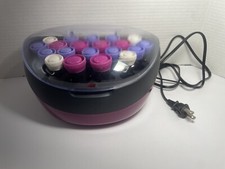 Remington H5600 Hot Curlers Hair Setter 20 Rollers Ceramic Instant Heat No Clips