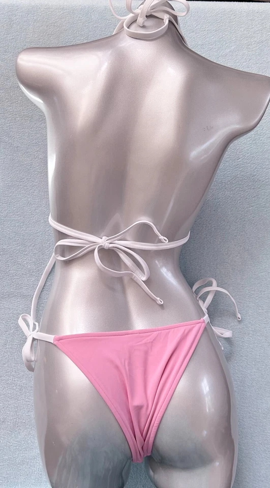 Новый с ярлыками розовый Frankies бикини плащ мая бикини верх и розмарин бикини низ 2 ПК M - Изображение 4 из 4