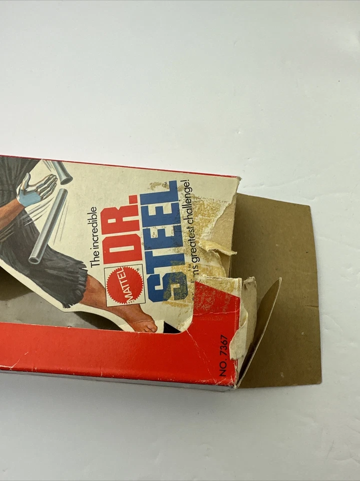 Vintage BIG JIM DR STEEL ACTION FIGURE w/Chopping Hand Mattel 1971 Hong Kong - Image 4 of 4