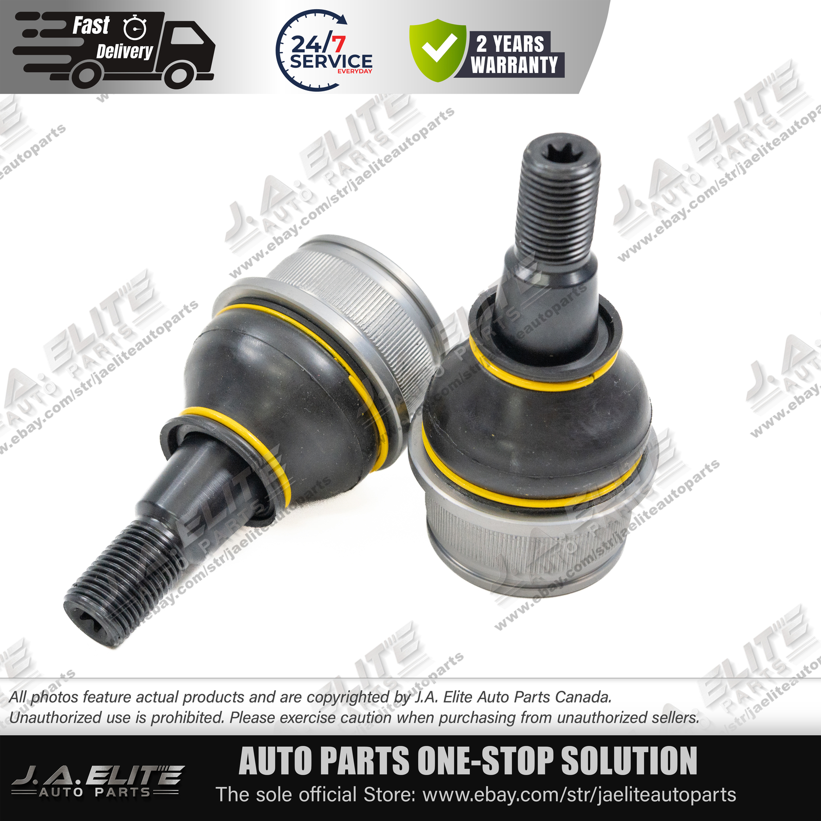2pcs Front Knuckle Lower Ball Joint for Rolls-Royce Phantom 31216774835