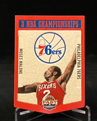 2012-13 Panini Past & Present CHampionship Banners #13 Moses